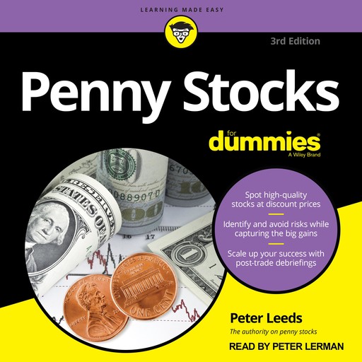 Penny Stocks For Dummies, 3rd Edition, Peter Leeds