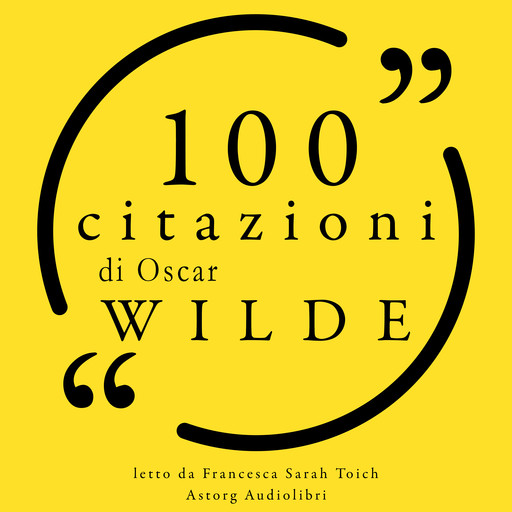 100 citazioni di Oscar Wilde, Oscar Wilde