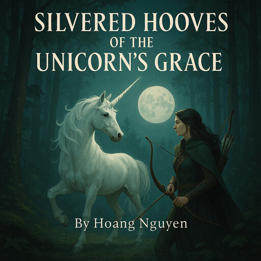 Silvered Hooves of the Unicorn's Grace: A Forest Guardian's Pact with the Moon-Kissed Huntress, Hoang Nguyen