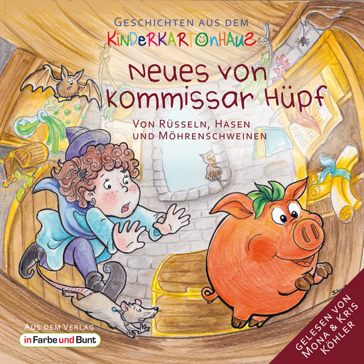 Neues von Kommissar Hüpf - Von Rüsseln, Hasen und Möhrenschweinen, Sarah Schreckenberg, Laura Dümpelfeld, Marek Heindorff