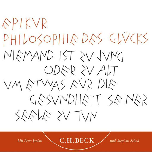 Philosophie des Glücks, Epikur