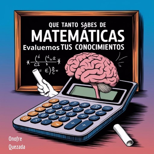 Que Tanto Sabes De Matemáticas Evaluemos Tus Conocimientos, Onofre Quezada