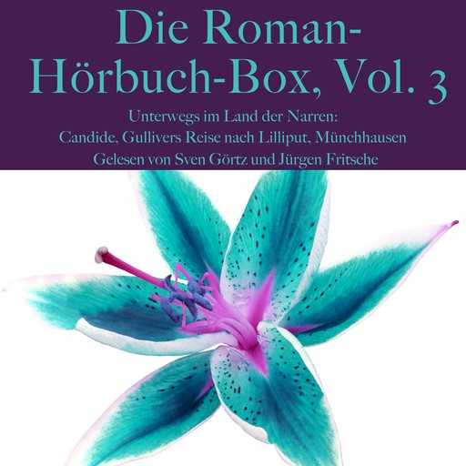 Die Roman-Hörbuch-Box, Vol. 3: Unterwegs im Land der Narren, Jonathan Swift, Voltaire, Gottfried August Bürger