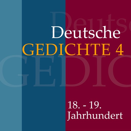 Deutsche Gedichte 4, Magnus Gottfried Lichtwer, Christian Fürchtegott Gellert