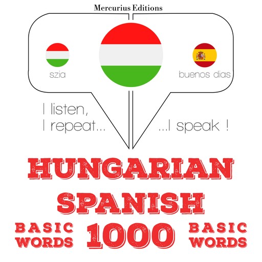 Magyar - spanyol: 1000 alapszó, JM Gardner