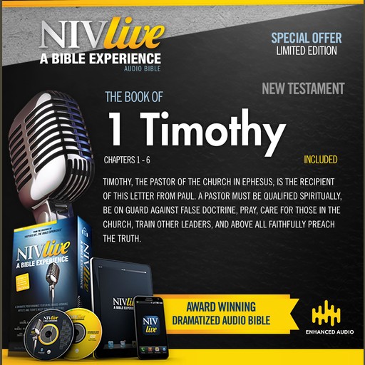 NIV Live: Book of 1st Timothy, NIV Bible