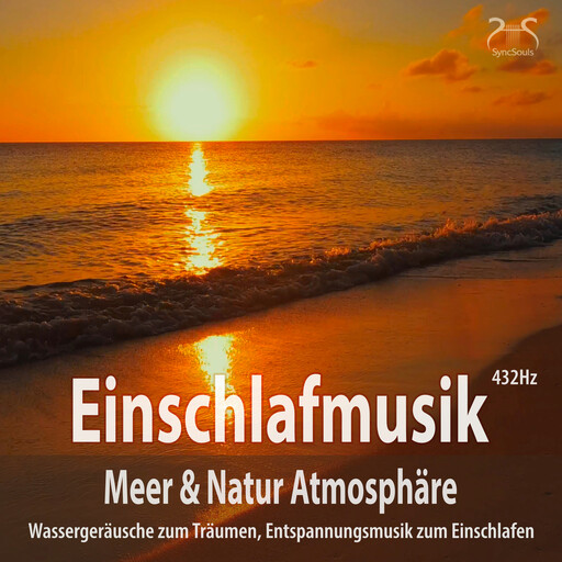 Einschlafmusik (432Hz) Meer Natur Atmosphäre: Wassergeräusche zum Träumen - Entspannungsmusik zum Einschlafen, Meeresauschen, Seevögel, Torsten Abrolat