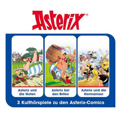 Asterix - Hörspielbox, Vol. 3, Albert Uderzo, René Goscinny