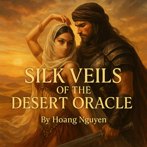 Silk Veils of the Desert Oracle: A Veil Dancer's Visionary Union with the Nomad Warlord in the Sands of Eternity, Hoang Nguyen