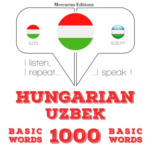 Magyar - üzbég: 1000 alapszó, JM Gardner