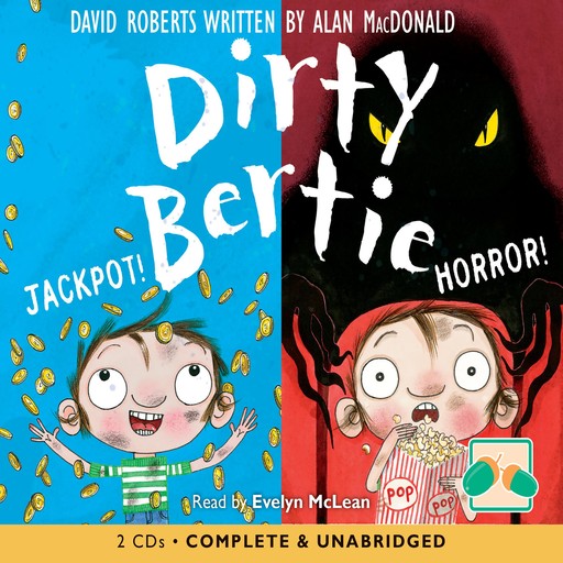 Dirty Bertie: Jackpot! & Horror!, David Roberts, Alan MacDonald