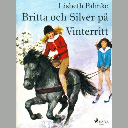 Britta och Silver på vinterritt, Lisbeth Pahnke