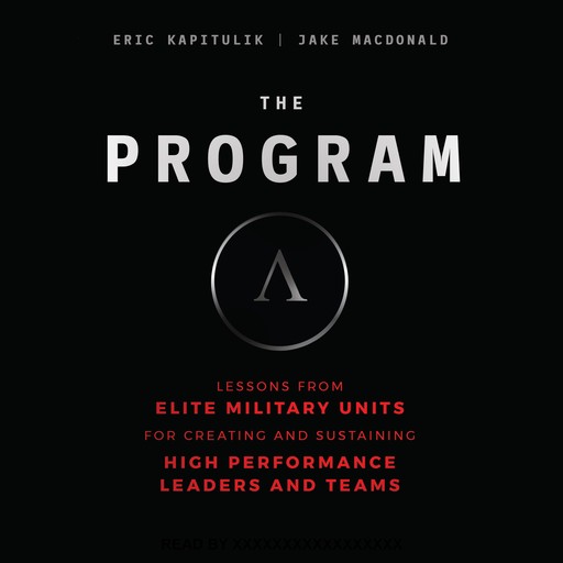 The Program, Jake Macdonald, Eric Kapitulik