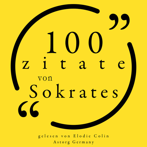 100 Zitate aus Sokrates, Socrates
