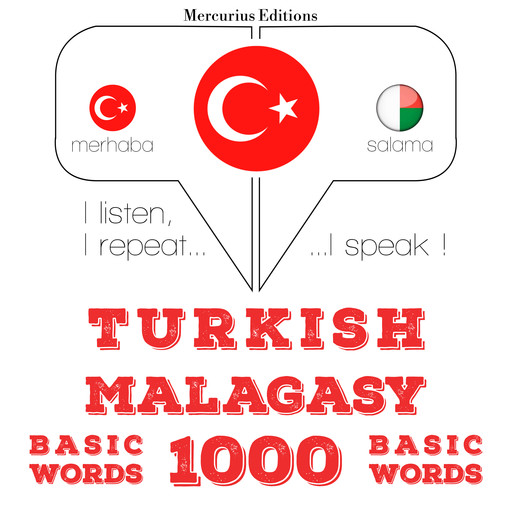 Türkçe - Madagaşça: 1000 temel kelime, JM Gardner