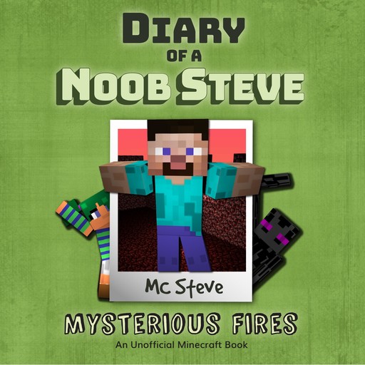 Diary Of A Noob Steve Book 1 - Mysterious Fires, MC Steve