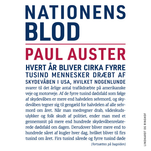 Nationens blod, Paul Auster