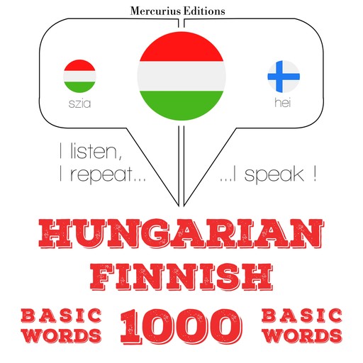 Magyar - finn: 1000 alapszó, JM Gardner