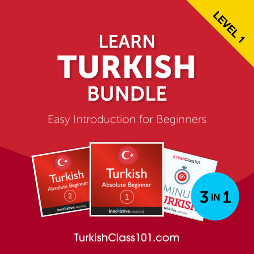 Learn Turkish Bundle - Easy Introduction for Beginners (Level 1), Innovative Language Learning, TurkishClass101.com