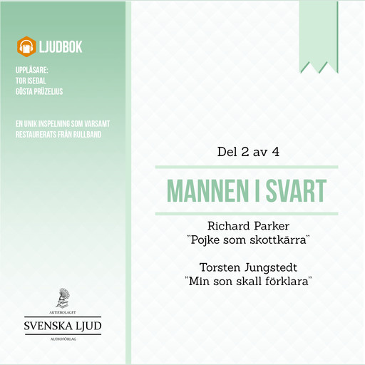 Mannen i Svart - Del 2, Torsten Jungstedt, Richard Parker