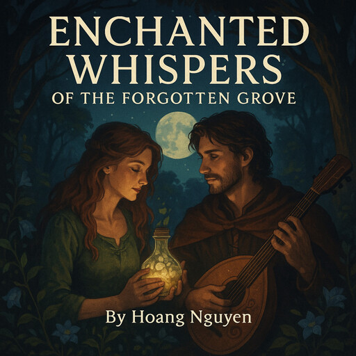 Enchanted Whispers of the Forgotten Grove: A Herbalist's Secret Bond with the Wandering Bard Under Moonlit Canopies, Hoang Nguyen