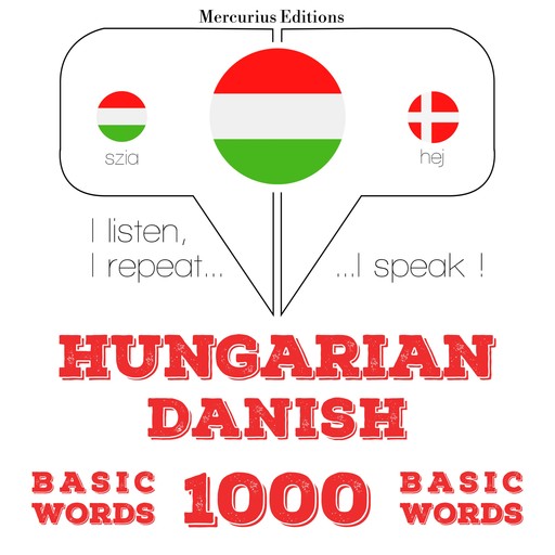 Magyar - dán: 1000 alapszó, JM Gardner
