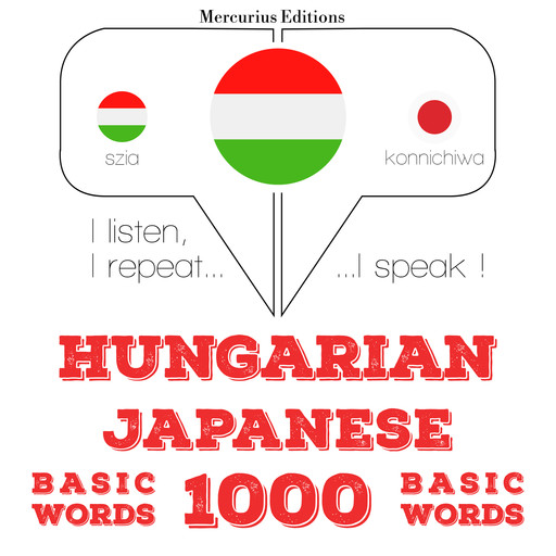 Magyar - japán: 1000 alapszó, JM Gardner