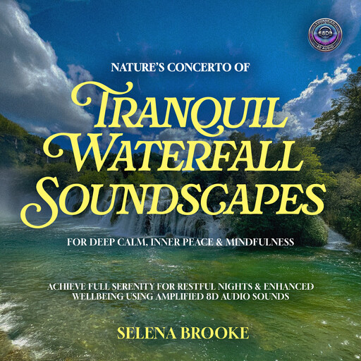 Nature’s Concerto Of Tranquil Waterfall Soundscapes For Deep Calm, Inner Peace & Mindfulness, Selena Brooke