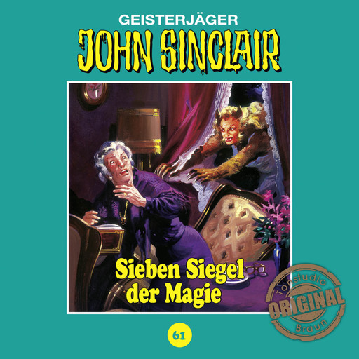 John Sinclair, Tonstudio Braun, Folge 61: Sieben Siegel der Magie. Teil 1 von 3, Jason Dark