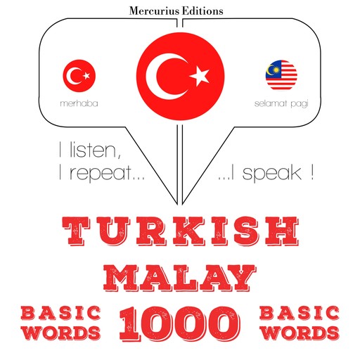 Türkçe - Malayca: 1000 temel kelime, JM Gardner
