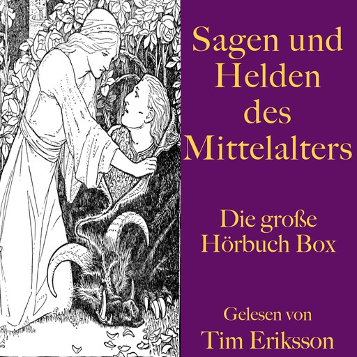 Sagen und Helden des Mittelalters, Wolfram von Eschenbach, Gottfried von Straßburg, Konrad von Fußesbrunnen