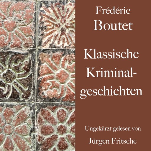 Frédéric Boutet: Klassische Kriminalgeschichten, Frédéric Boutet