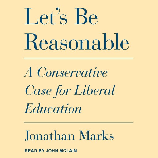 Let's Be Reasonable, Jonathan Marks