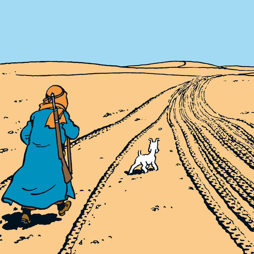 Det svarta guldet, Hergé