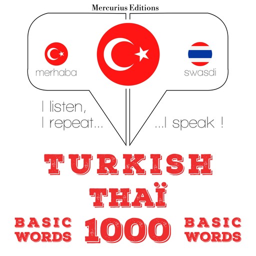 Türkçe - Tayca: 1000 temel kelime, JM Gardner