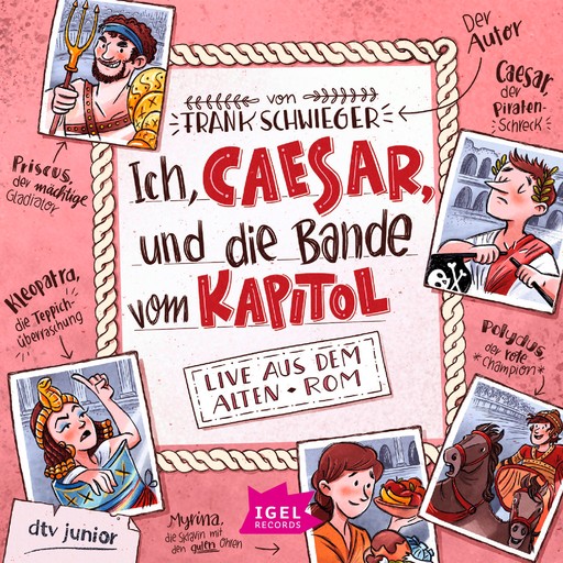 Ich, Caesar, und die Bande vom Kapitol, Frank Schwieger
