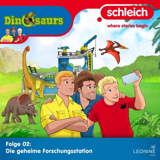 Folge 02: Die geheime Forschungsstation, Schleich Dinosaurs