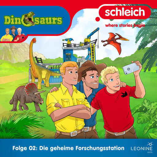 Folge 02: Die geheime Forschungsstation, Schleich Dinosaurs