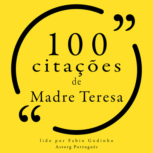 100 citações de Madre Teresa, Moeder Teresa