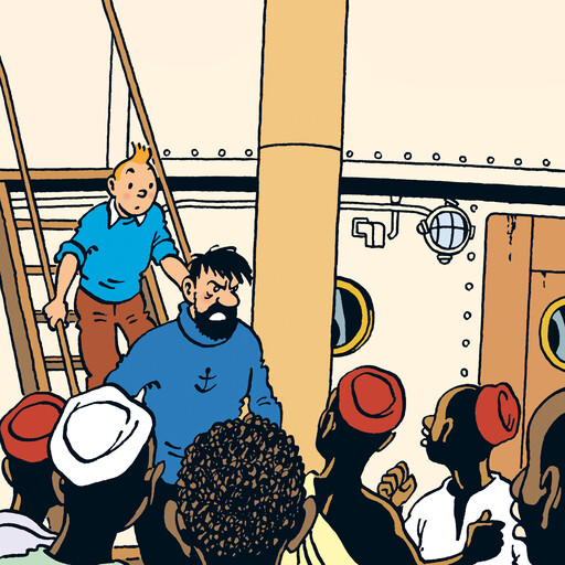 Koks i lasten, Hergé