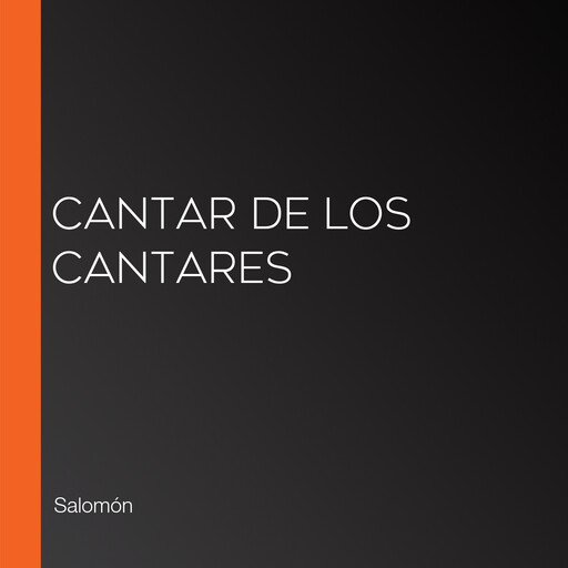 Cantar de los Cantares, Salomón
