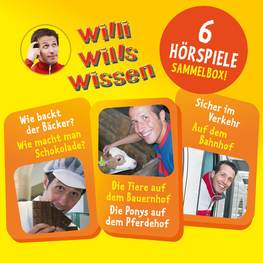 Willi wills wissen, Sammelbox 1: Folgen 1-3, Florian Fickel, Jessica Sabbasch