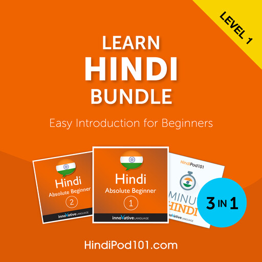 Learn Hindi Bundle - Easy Introduction for Beginners (Level 1), Innovative Language Learning, HindiPod101.com