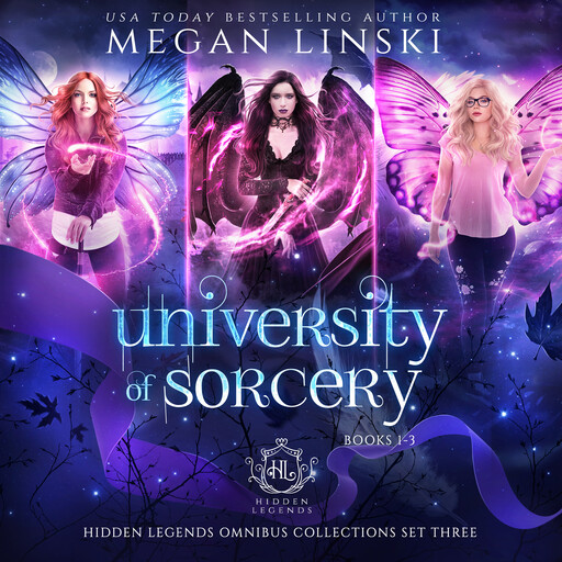 University of Sorcery, Books 1-3, Megan Linski, Hidden Legends