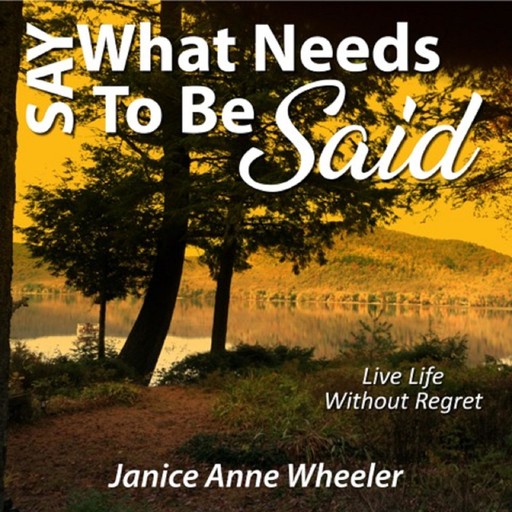 Say What Needs To Be Said, Janice Anne Wheeler