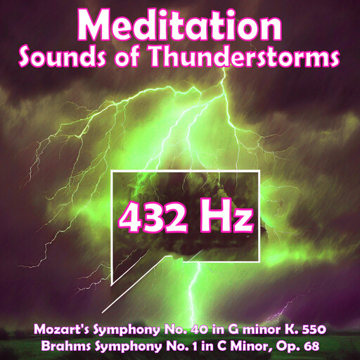 Meditation - Sounds of Thunderstorms (432 Hz Healing Music), Anthony Morse