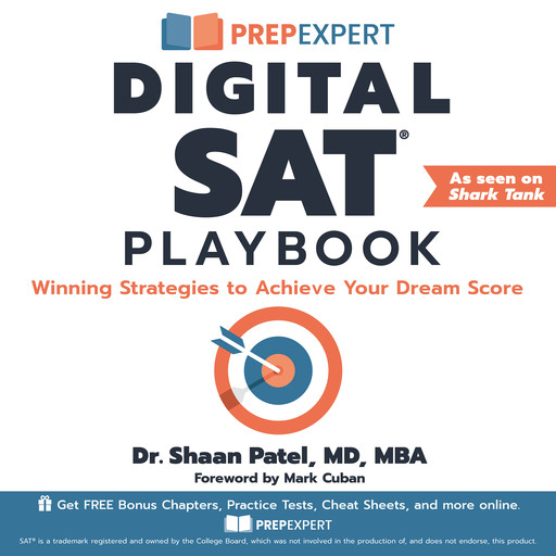 Prep Expert Digital SAT Playbook, Mark Cuban, M.B.A., Shaan Patel