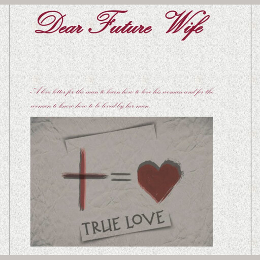 Dear Future Wife, Spurgeon Chisulo