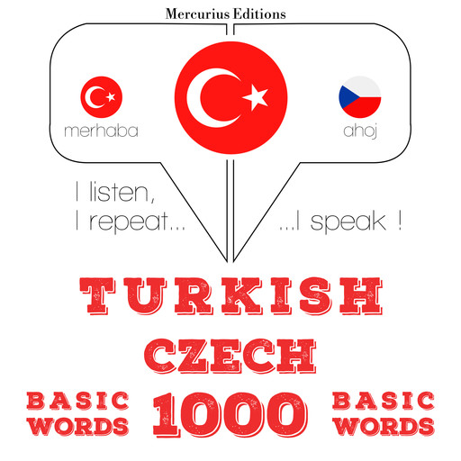 Türkçe - Çekçe: 1000 temel kelime, JM Gardner