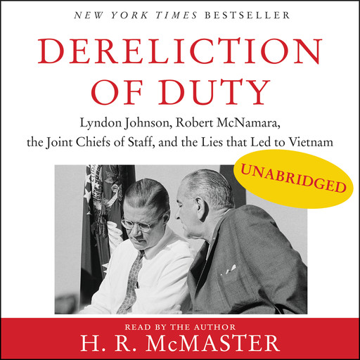 Dereliction of Duty, H.R. McMaster